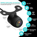 170Âº CMOS Car Rear/Front/Side View Reverse Backup Parking Camera Waterpro_