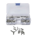 150pcs Wire Copper Crimp Connector Non-Insulated Cord Pin Terminal AWG 22-10