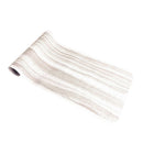 4pcs Wood Grain Car Door Sill Anti Kick Stickers PVC Door Decals (White)