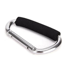 2Universal Large Buggy Mummy Clip Pram Pushchair Shopping Bag Hook Carabiner 3C