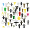 200pc/pack Car Auto Various Plastic Rivet Fasteners Push Pin Bumper Fender Panel