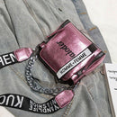 Ms.Letter Shoulder Bag Ms.Handbag Holiday Pu Messenger Bag Exquisite Messen
