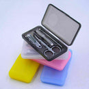 4Pcs/set Stainless Steel Nail Care Clipper Manicure Kit Tools Cleaning R8G8 Y6X8