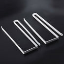 2pcs Paper Towel Holder Dispenser Under Cabinet Paper Roll Holder Rack with G9M1