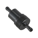1x CNC Inline Fuel Gas Filter 1/4" Motorcycle Pit Dirt Quad Bike ATV Go Kar T5T9