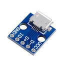 5Pcs CJMCU 5V Micro- USB Board Interface Power Switch Adapter Breakout ModulK5W4