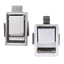 2x Stainless Steel Mounted Mini Paddle Lock