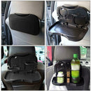 Practical Folding Car Back Seat Table For Drink Food Cup Tray Rack Holder New