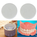 24x Tablets Denture Cleansing Tablets Daily Deep Clean Whitening AntibacterialFD