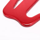 Red Rope Tightener Tie Down Strap Tool Al Alloy Camping Tent Rope Buckle  JR