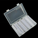 100Pcs 30mm Clear Plastic Round Coin Cases Capsules Container Holder dfg QHY
