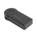 3.5mm Jack Handsfree Mini Auto Wireless Bluetooth Music Receiver Car Kit w/Mic
