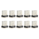 10x Micro USB Magnetic Tips Cord Magnet for Cellphone Headset Flashlight