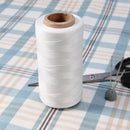 Flat wax wire coil 260M leather leather DIY DIY white Q6C7