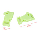 5Pcs Outdoor Camping Survival Backpack Whistle Buckle Curved Side Release Buck&+
