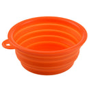 Portable Folding Silicone Dog Cat Travel Feeding Food Feeder Pet Bowl