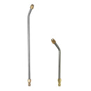 2pcs 1/4 Inch Connect 30 Degree Angled Lance Extension Lengthen Spray Wand Metal