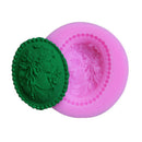 1pc Silicone Cake Mold Retro Woman Head soap Chocolate Fondant Cake Decor JS