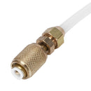 Oil/Dye Injector 30Ml 1 Oz with Low Side Quick Coupler Adapter 1/4 SAE R134