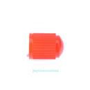 100pcs Plastic Car Truck Bike Tire Tyre Wheel Valve Stems Caps Dust Cover Red