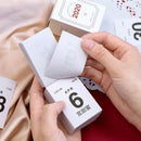 1PC 2020 Mini Desktop Calendar Daily Scheduler Table Planner Yearly Organi-ME