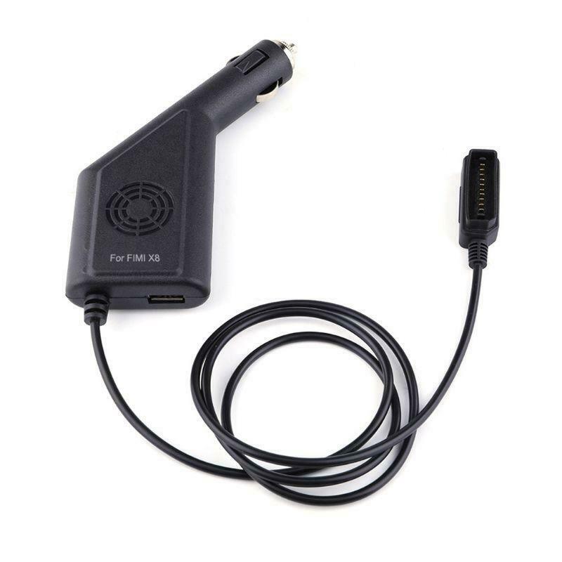 2-In-1 Battery Charger with USB Car Charger Charging Device for FIMI X8 SE Drone