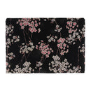 50x140cm Chinese Floral Plum Blossom Print Sewing 100% Cotton Fabric Black
