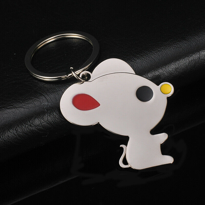 Fashion Mouse Key Chain Animal Bag Keyring Car Accessories Keyring Pendant Gif_