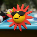 Funny Sun Flower Car Antenna Aerial Ball EVA Topper Truck SUV Pen Decor Gift OZ