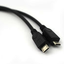 Usb 2.0 Male To Dual 2 Micro Usb 2.0 Male Data Charger Cable Cord OZ