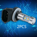 2 - Car Fog Light 881 / H27W 50W 2323 10SMD Highlight Fog Light LED Bu MHS