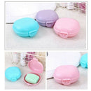 Box Soap Holder, Soap Case for Home Outdoor Hiking Camping Gym--white