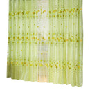 Door Window Scarf Sheer Floral Curtain Drape Panel Voile Valances