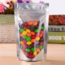 10Pcs Aluminium Foil Bag Packing Food Bags Ziplock Self-sealed Pouches FU73
