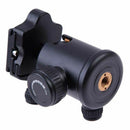 Aluminum Tripod Ball Head Ballhead With Quick Release Plate(Black)