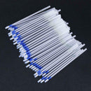 100pcs Mercury Refillable Pen Water Erasable Pens Fabric Leather Markerâ€‹