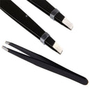 Professional Eyebrow Tweezer Slanted Hair Beauty Woman Beauty Makeup Black M&E