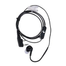 2Pin Sports Earpiece Headset w/ PTT MIC for BAOFENG Retevis Radios Black K1B