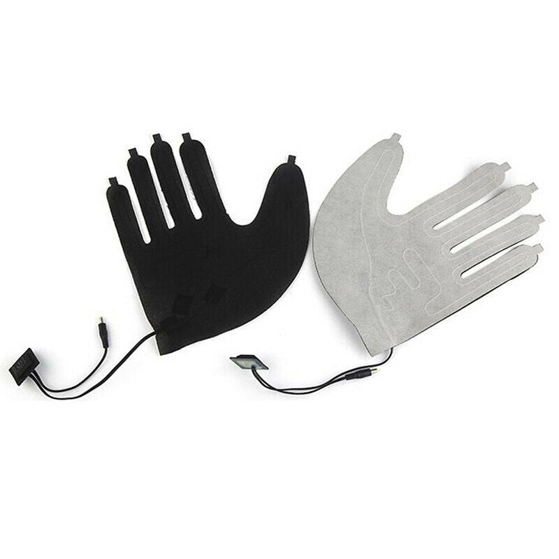 1X Five-finger Gloves USB Electric Heating Pads Three-speed Switch Heating Sh BX