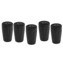 5pcs Walking Stick Caps Replacement Pole Tip Protectors Hiking Accessories