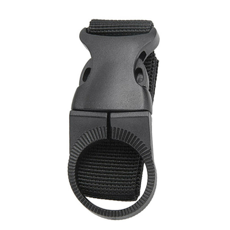 3 Pieces Molle Nylon Webbing Buckle Water Bottle Holder Belt Hook Clip Hanger