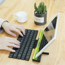 Multifunction Wireless Bluetooth Keyboard with Holder Foldable Universal Mo
