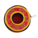 Professional Belly Dance Copper Finger Cymbals Percussion Instrument w/ Case