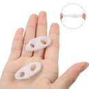 Neu 2pc Comfortable Silicone Gel Little-Toe Valgus Straigh Separator rector C6C7