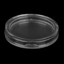10x 22.5mm Applied Clear Round Case Coin Storage Capsules Holder Round PlasticME