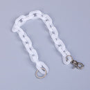 Transparent Necklace Women Bead Chain Female Symbol Girl Choker Punk Rock St Ew