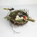 Pack 12Pc Artificial Feather Bird Foam Birds Home Decor Photo Props Colorful