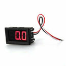 Meter Mini Panel 0-100V DC voltmeter Tension Show 20mA three red wire