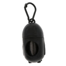 Easy Carry Travel Pet Waste Bag Plastic Dog Poop Bags With Dispenser Clip