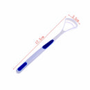 2Pcs Tongue Clean Bad Breath Scraper Brush Handle Hygiene Dental Care Cleaning F